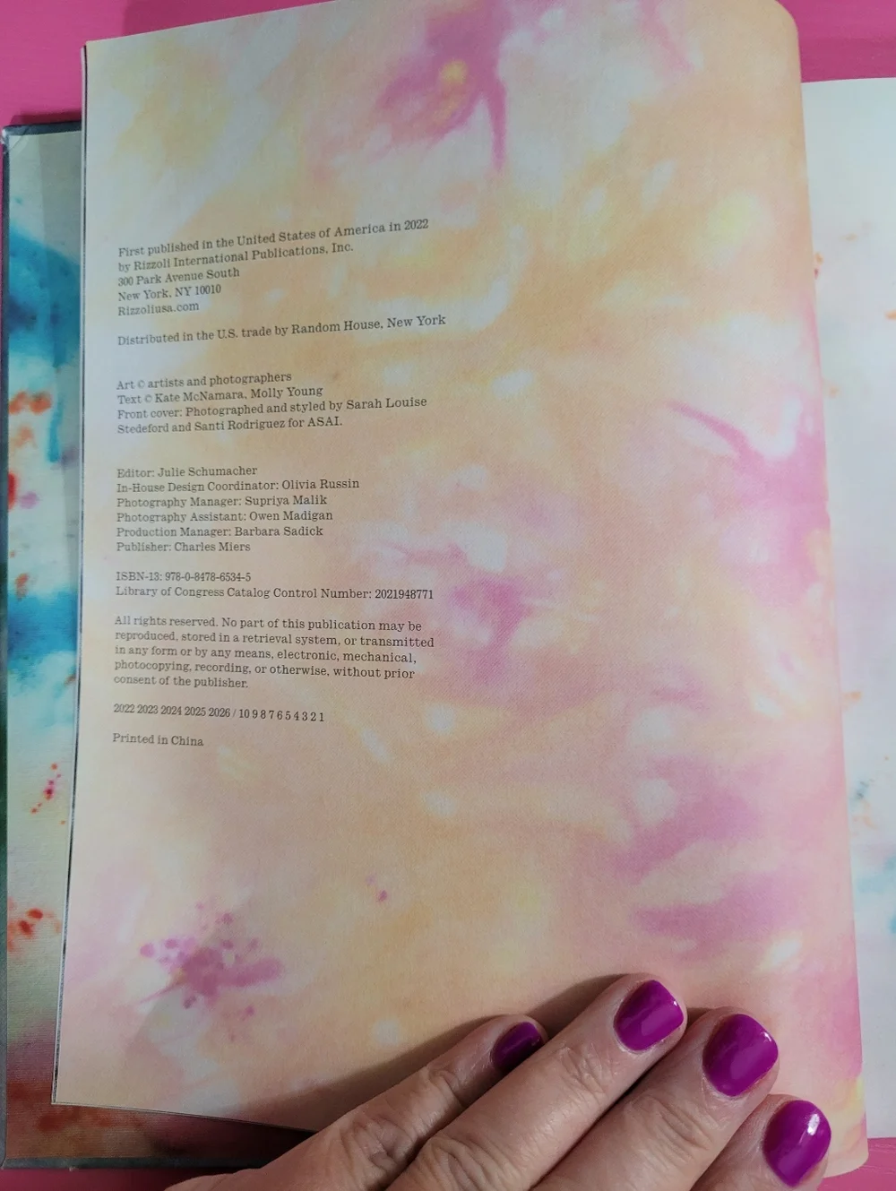 Tie Dye Fashion From Hippie To Chic Book By Kate McNamara Molly Young (0767)